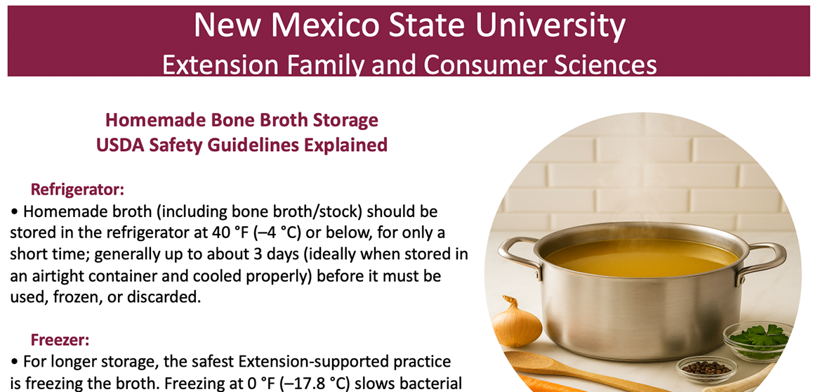 Screenshot of Bone Broth Storage PDF