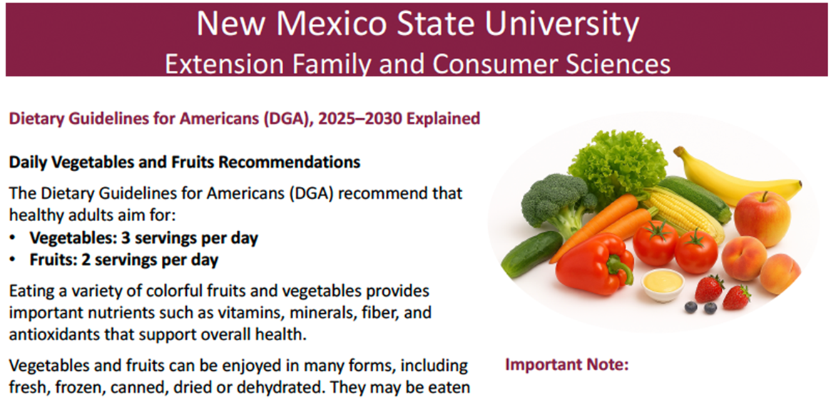 Screenshot of Vegetable PDF